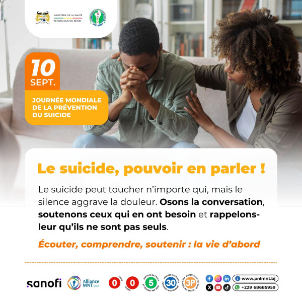 Journée mondiale de la prévention du suicide