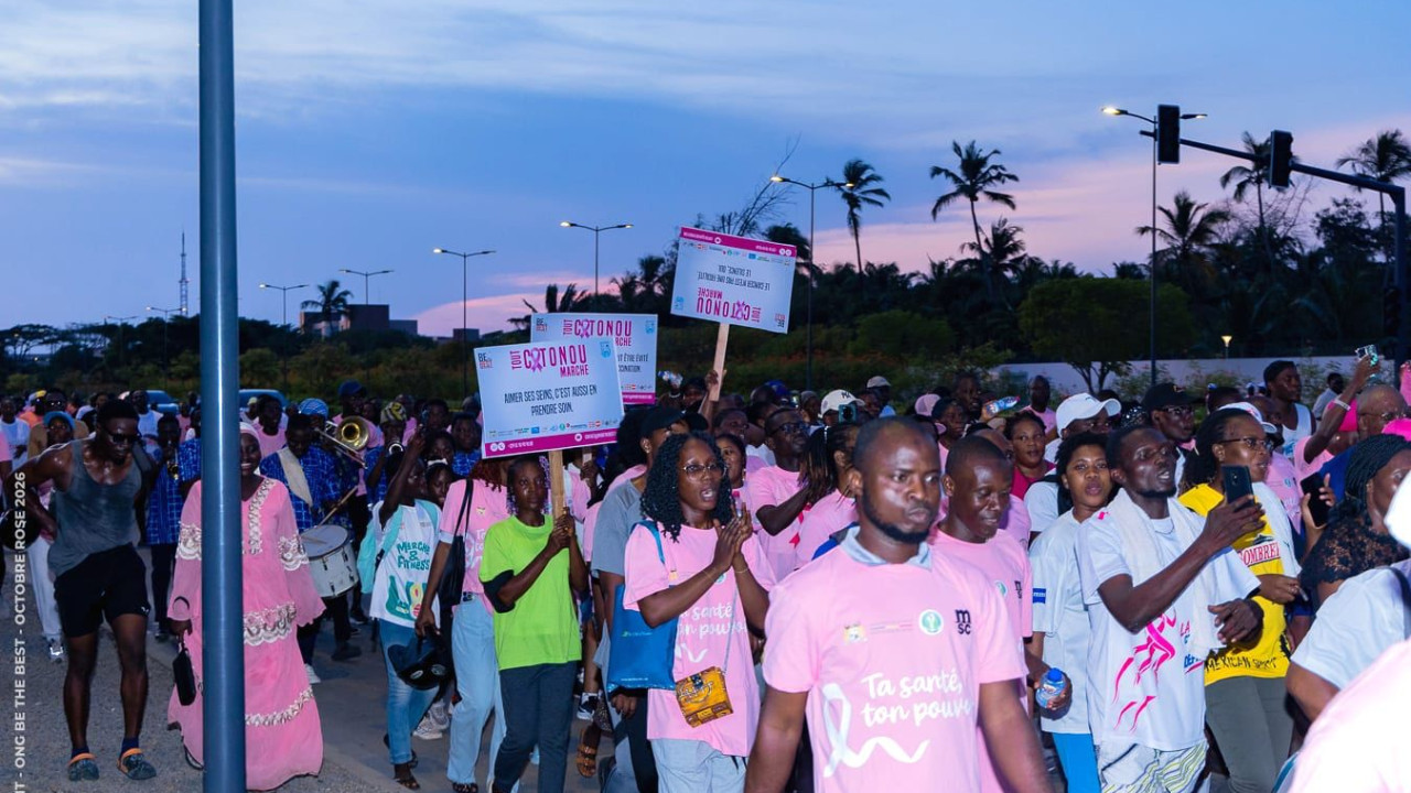Octobre Rose 2026 : « Tout Cotonou Marche en Rose » pour renforcer la lutte contre les cancers féminins