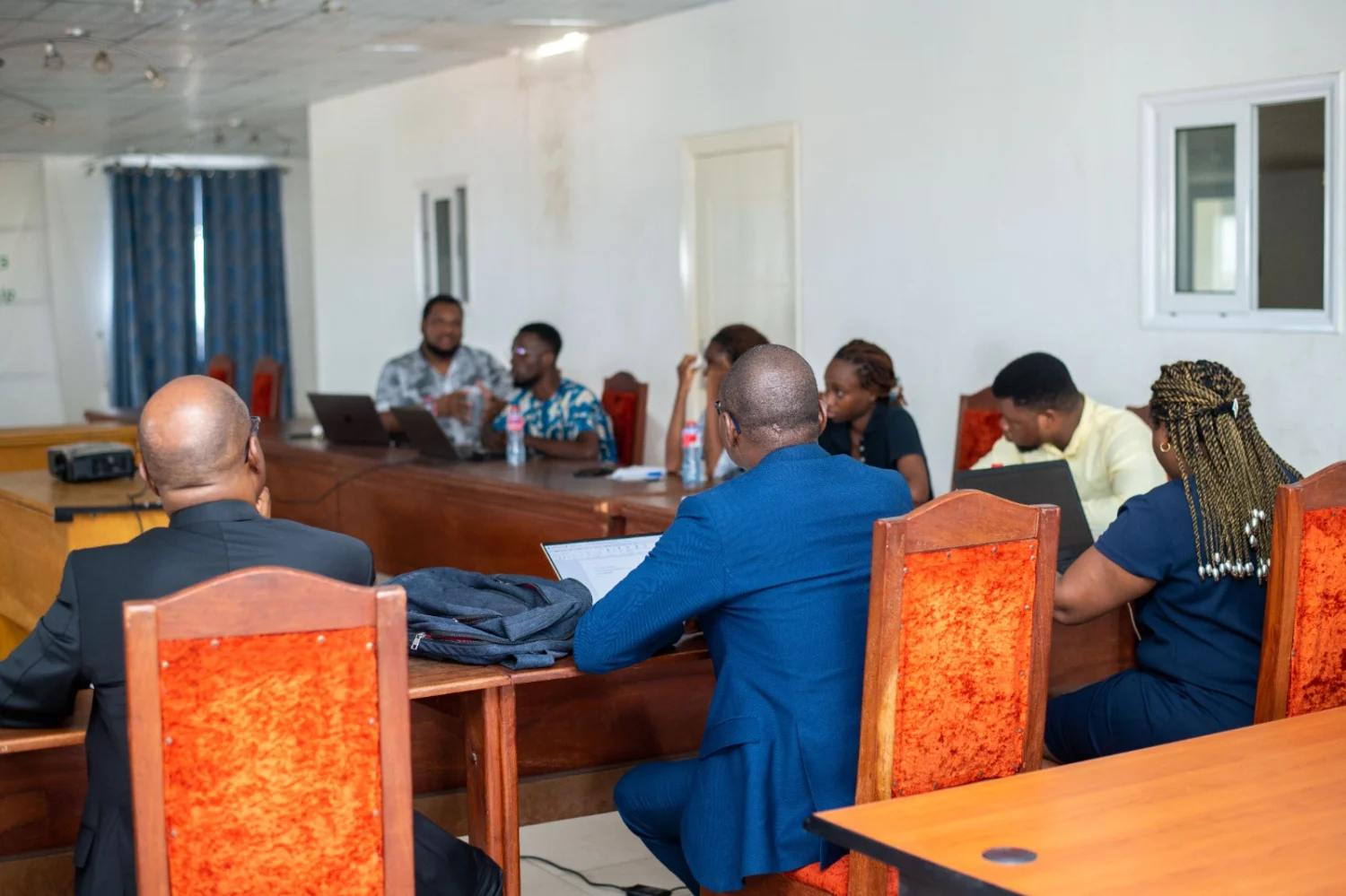 Séance de préparation à l’atelier de validation des outils de communication du PNLMNT