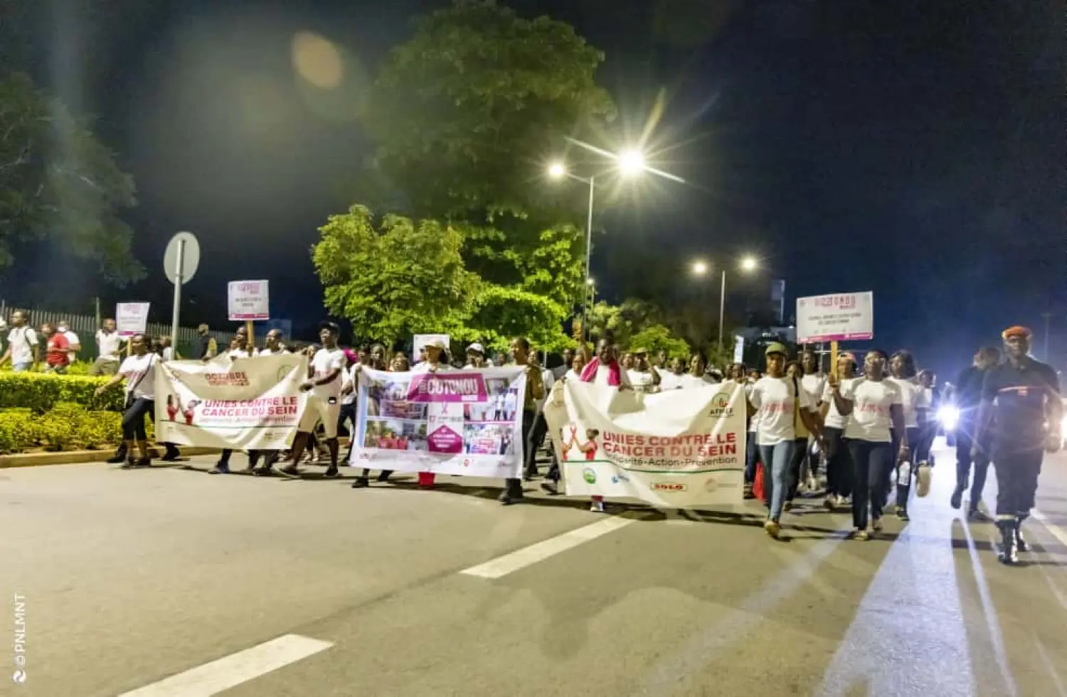 Octobre Rose: Tout Cotonou marche contre les cancers féminins