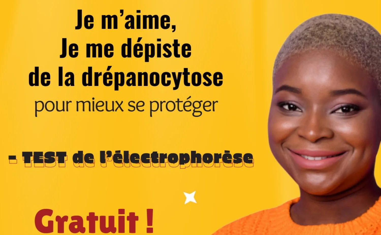 Saint-Valentin solidaire : Sensibilisation et dépistage de la drépanocytose à Cotonou