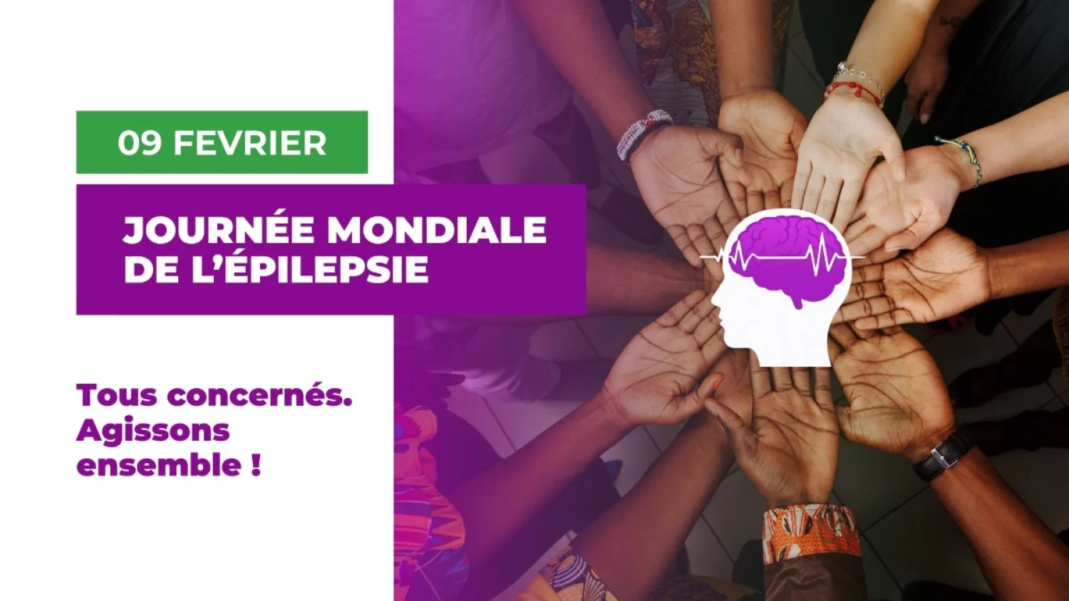 Journée internationale de l'épilepsie 2026 : Épilepsie, tous concernés. Agissons ensemble !