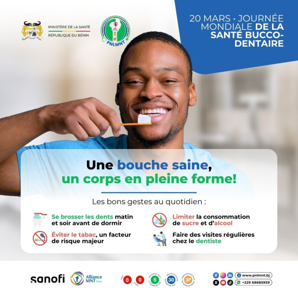 Journée mondiale de la santé bucco-dentaire