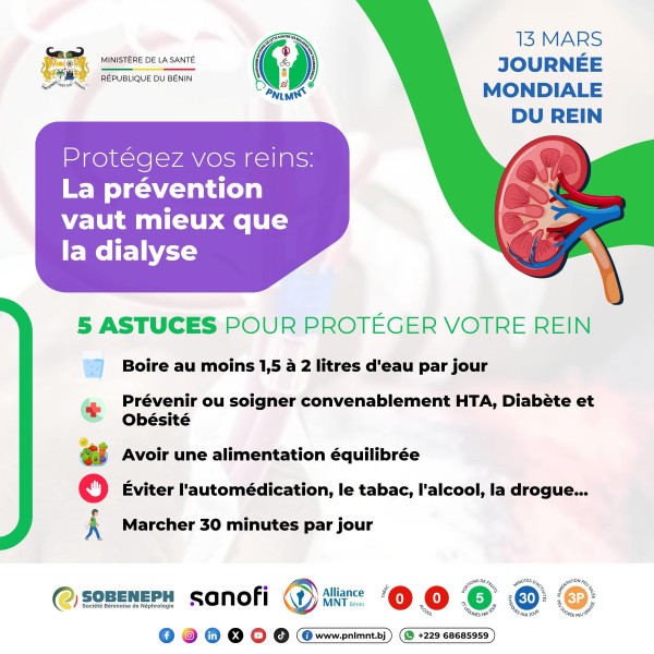 Journée mondiale du rein