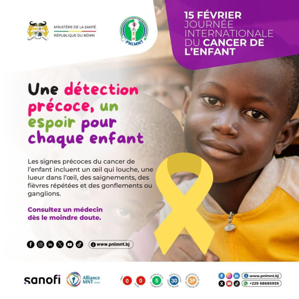 Journée Internationale du Cancer de l'Enfant