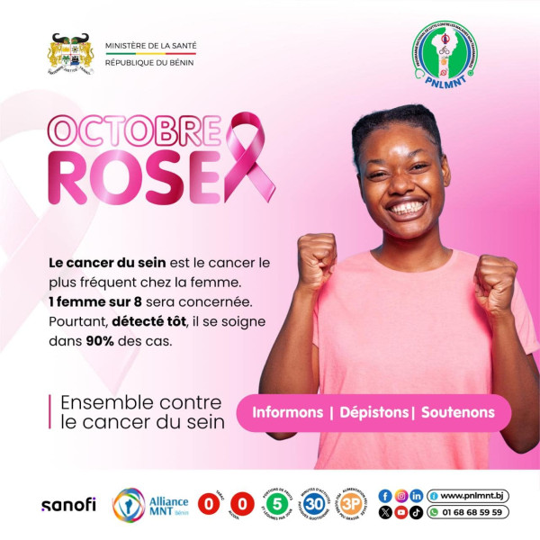 Octobre Rose – Mois de sensibilisation aux cancers féminins