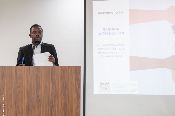 Le PNLMNT participe à l’Atelier National sur les Sciences et Technologies Nucléaires à Cotonou
