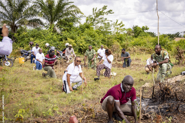 Célébration de la Journée de l’Arbre à Ouidah : Plus de 2500 arbres plantés pour lancer Juin Vermeil 2025