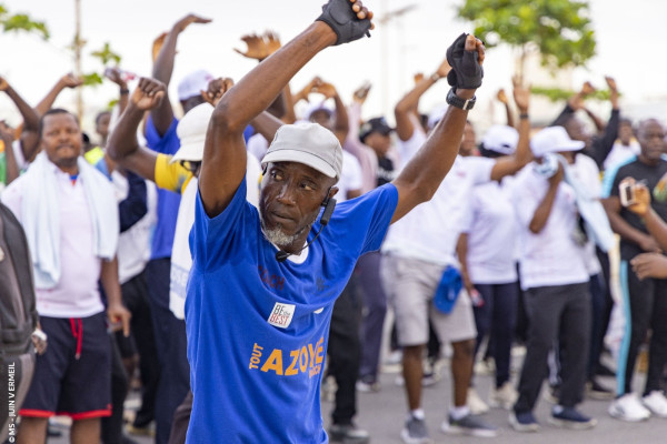 TOUT COTONOU MARCHE CONTRE LA DRÉPANOCYTOSE : une mobilisation forte pour briser le silence
