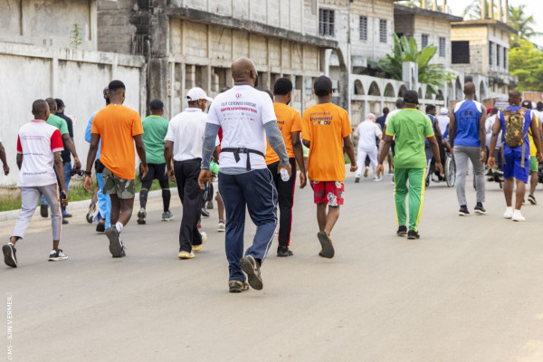 TOUT COTONOU MARCHE CONTRE LA DRÉPANOCYTOSE : une mobilisation forte pour briser le silence