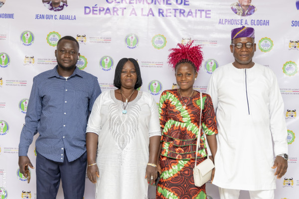 Célébration du départ à la retraite de quatre illustres personnels du PNLMNT