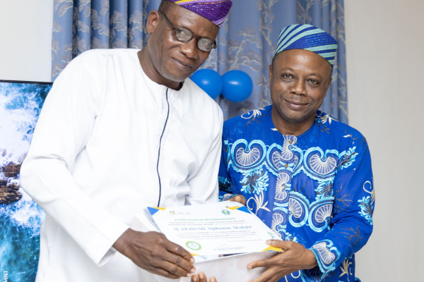 Célébration du départ à la retraite de quatre illustres personnels du PNLMNT