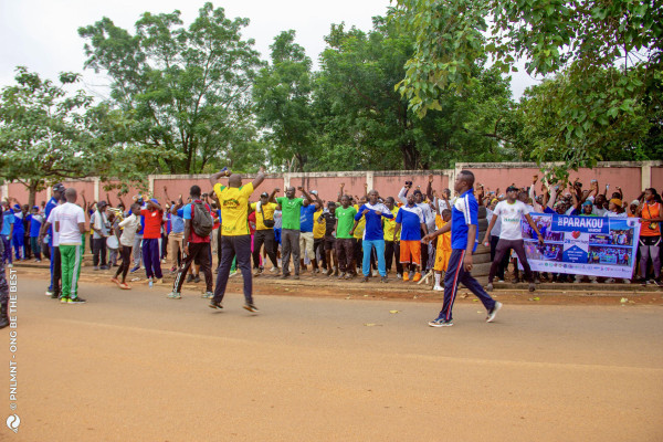 Parakou et Kandi ont marché pour le cœur