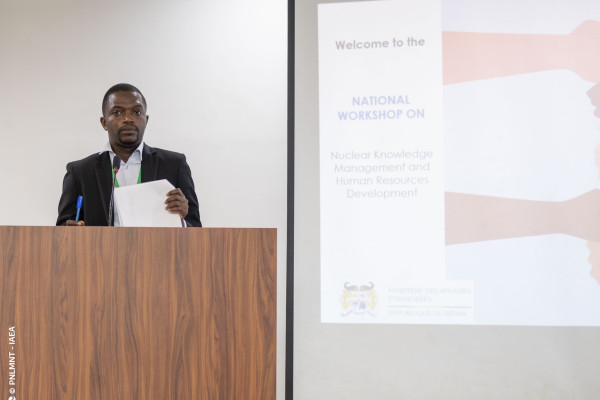Le PNLMNT participe à l’Atelier National sur les Sciences et Technologies Nucléaires à Cotonou