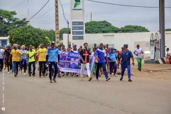Parakou et Kandi ont marché pour le cœur