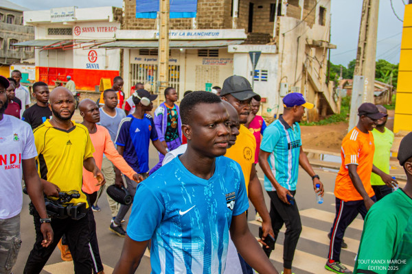 Parakou et Kandi ont marché pour le cœur