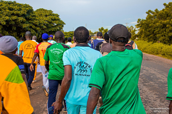 Parakou et Kandi ont marché pour le cœur