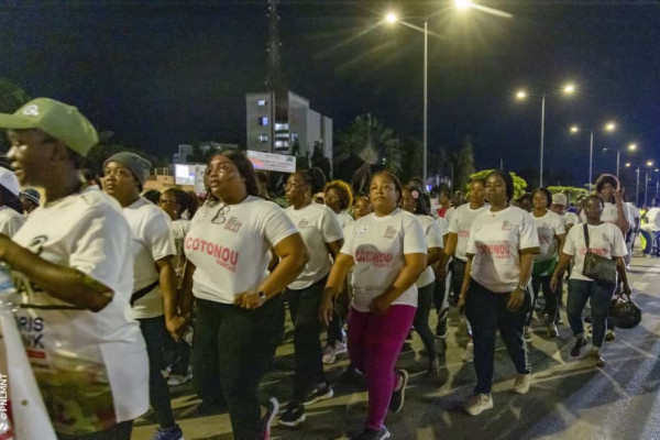 Octobre Rose: Tout Cotonou marche contre les cancers féminins