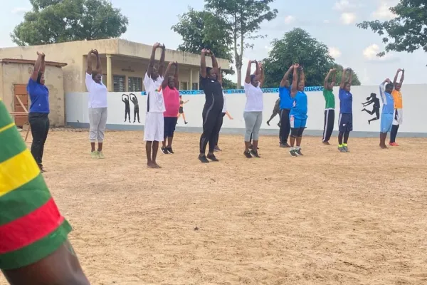 À Djougou, la Zone Sanitaire DCO mise sur le sport pour lutter contre les MNT