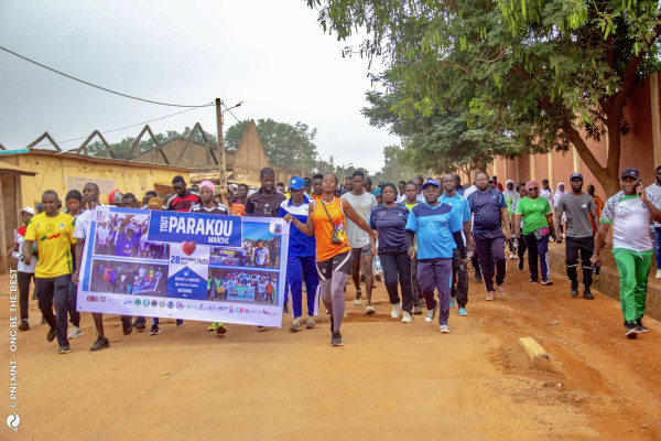 Parakou et Kandi ont marché pour le cœur