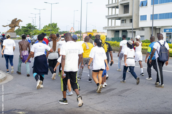 Retour sur la 9ᵉ Édition de Tout Cotonou Marche : une mobilisation exceptionnelle pour la santé et le bien-être