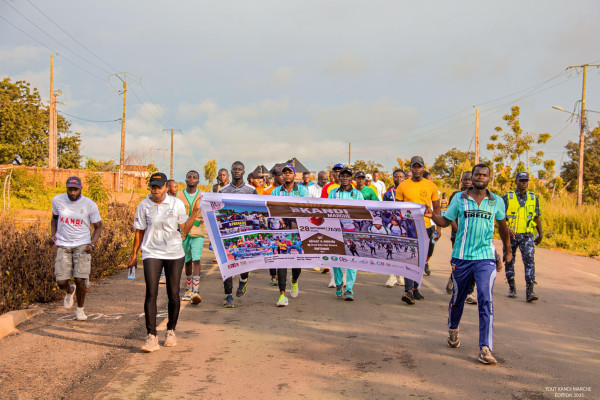 Parakou et Kandi ont marché pour le cœur