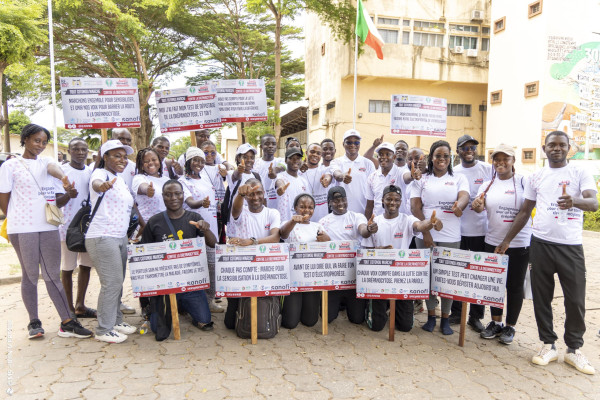 TOUT COTONOU MARCHE CONTRE LA DRÉPANOCYTOSE : une mobilisation forte pour briser le silence
