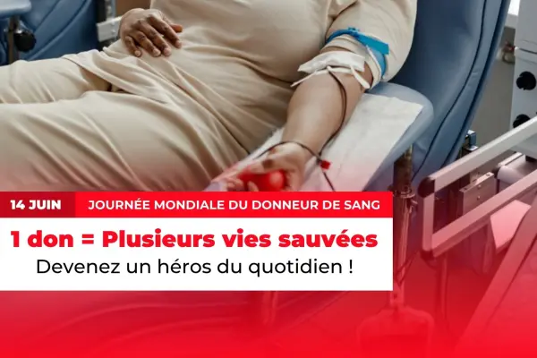 Journée mondiale du donneur de sang : rendez-vous le 14 juin à Porto-Novo