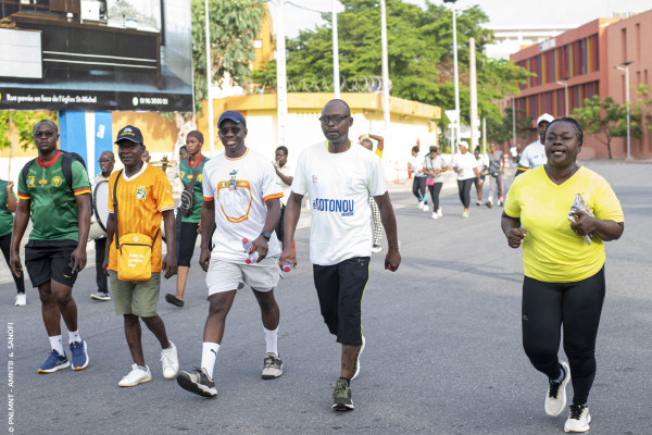 Retour sur la 9ᵉ Édition de Tout Cotonou Marche : une mobilisation exceptionnelle pour la santé et le bien-être
