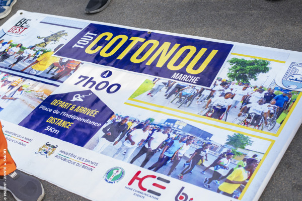 Retour sur la 9ᵉ Édition de Tout Cotonou Marche : une mobilisation exceptionnelle pour la santé et le bien-être