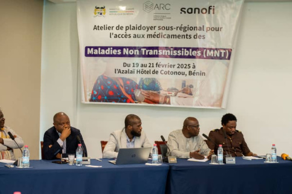 Lancement de l’Atelier de plaidoyer sous-régional pour l’accès aux médicaments contre les MNT