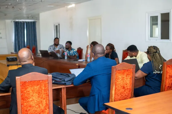 Séance de préparation à l’atelier de validation des outils de communication du PNLMNT