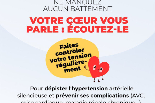 29 septembre : Journée Mondiale du Cœur, agissons pour notre santé