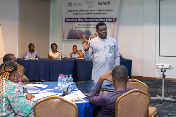 Lancement de l’Atelier de plaidoyer sous-régional pour l’accès aux médicaments contre les MNT
