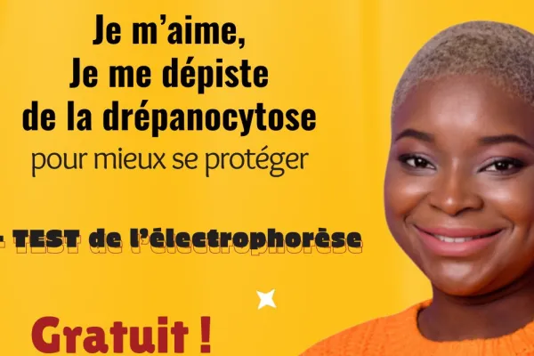 Saint-Valentin solidaire : Sensibilisation et dépistage de la drépanocytose à Cotonou