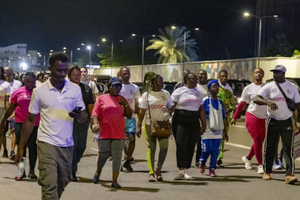 Octobre Rose: Tout Cotonou marche contre les cancers féminins