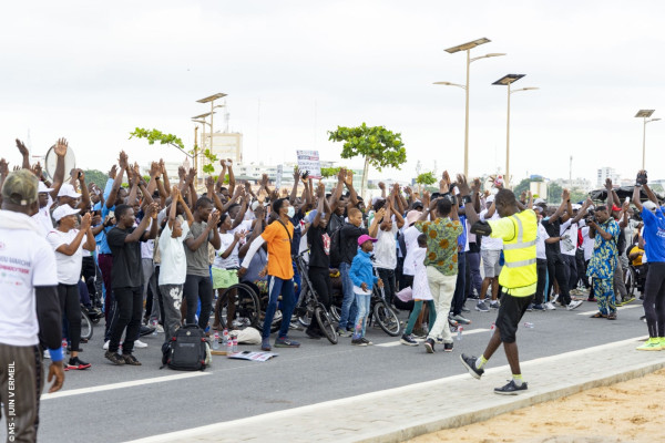 TOUT COTONOU MARCHE CONTRE LA DRÉPANOCYTOSE : une mobilisation forte pour briser le silence