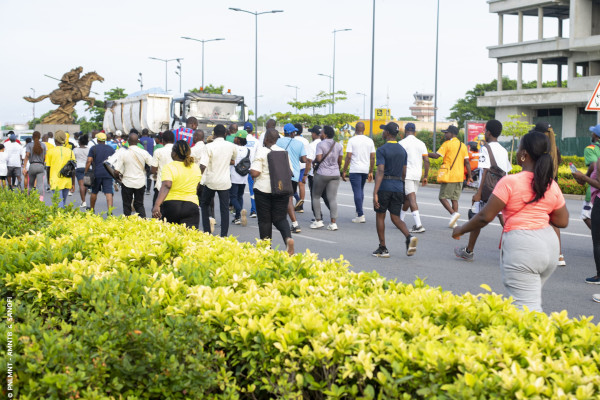 Retour sur la 9ᵉ Édition de Tout Cotonou Marche : une mobilisation exceptionnelle pour la santé et le bien-être