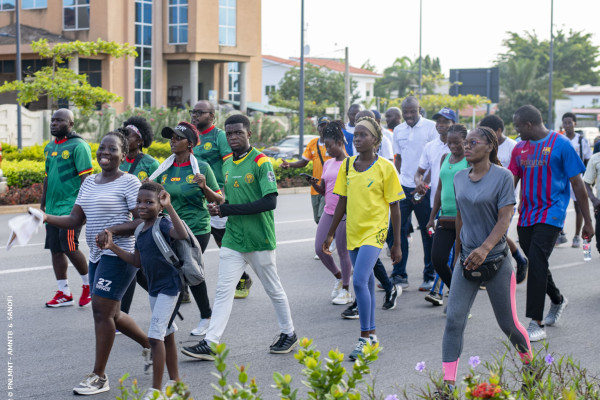 Retour sur la 9ᵉ Édition de Tout Cotonou Marche : une mobilisation exceptionnelle pour la santé et le bien-être
