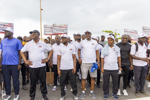 TOUT COTONOU MARCHE CONTRE LA DRÉPANOCYTOSE : une mobilisation forte pour briser le silence