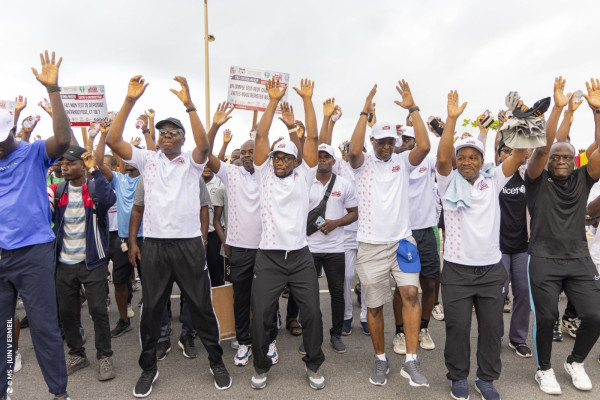 TOUT COTONOU MARCHE CONTRE LA DRÉPANOCYTOSE : une mobilisation forte pour briser le silence