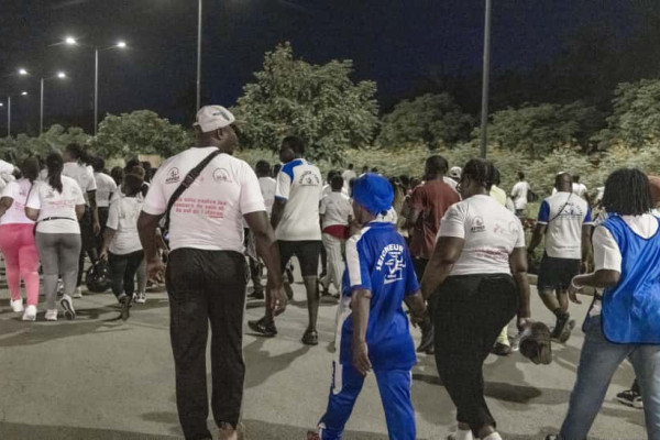 Octobre Rose: Tout Cotonou marche contre les cancers féminins