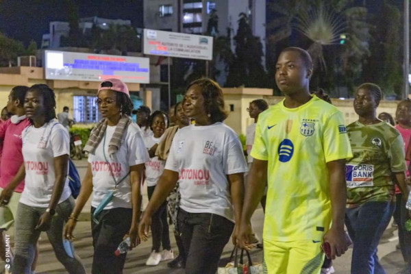 Octobre Rose: Tout Cotonou marche contre les cancers féminins