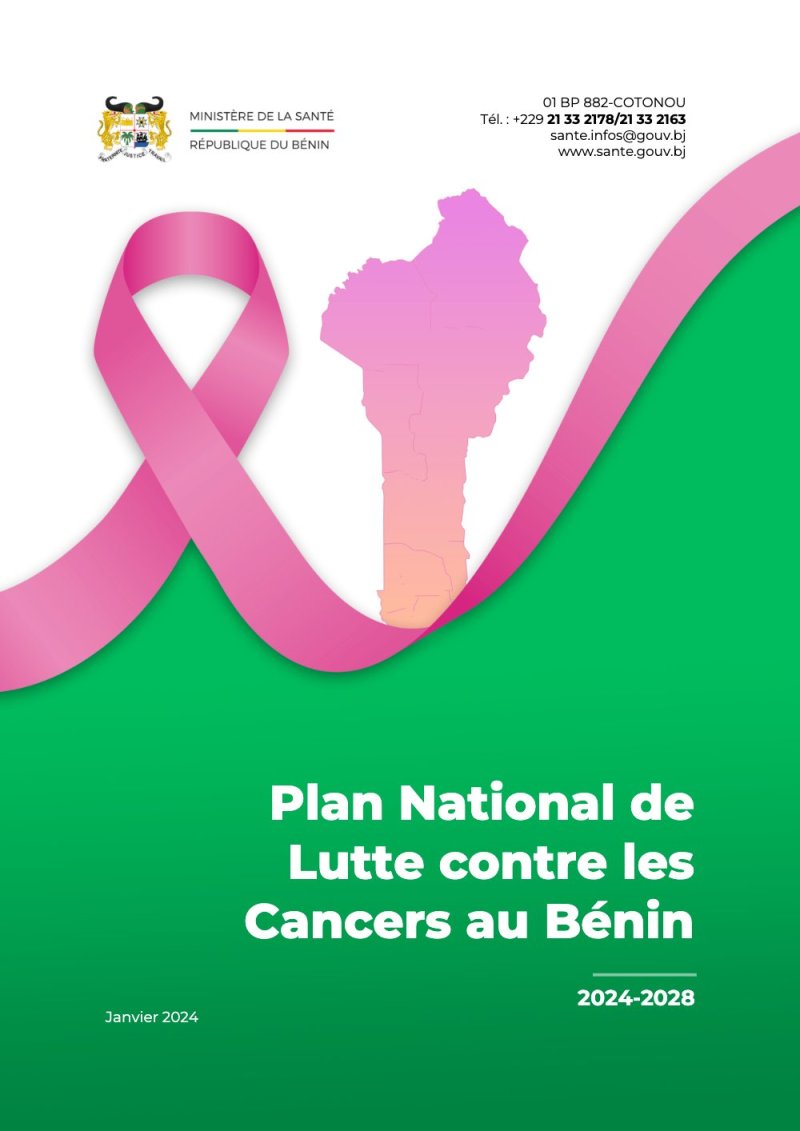 Plan National de Lutte contre les Cancers au Bénin 2024-2028
